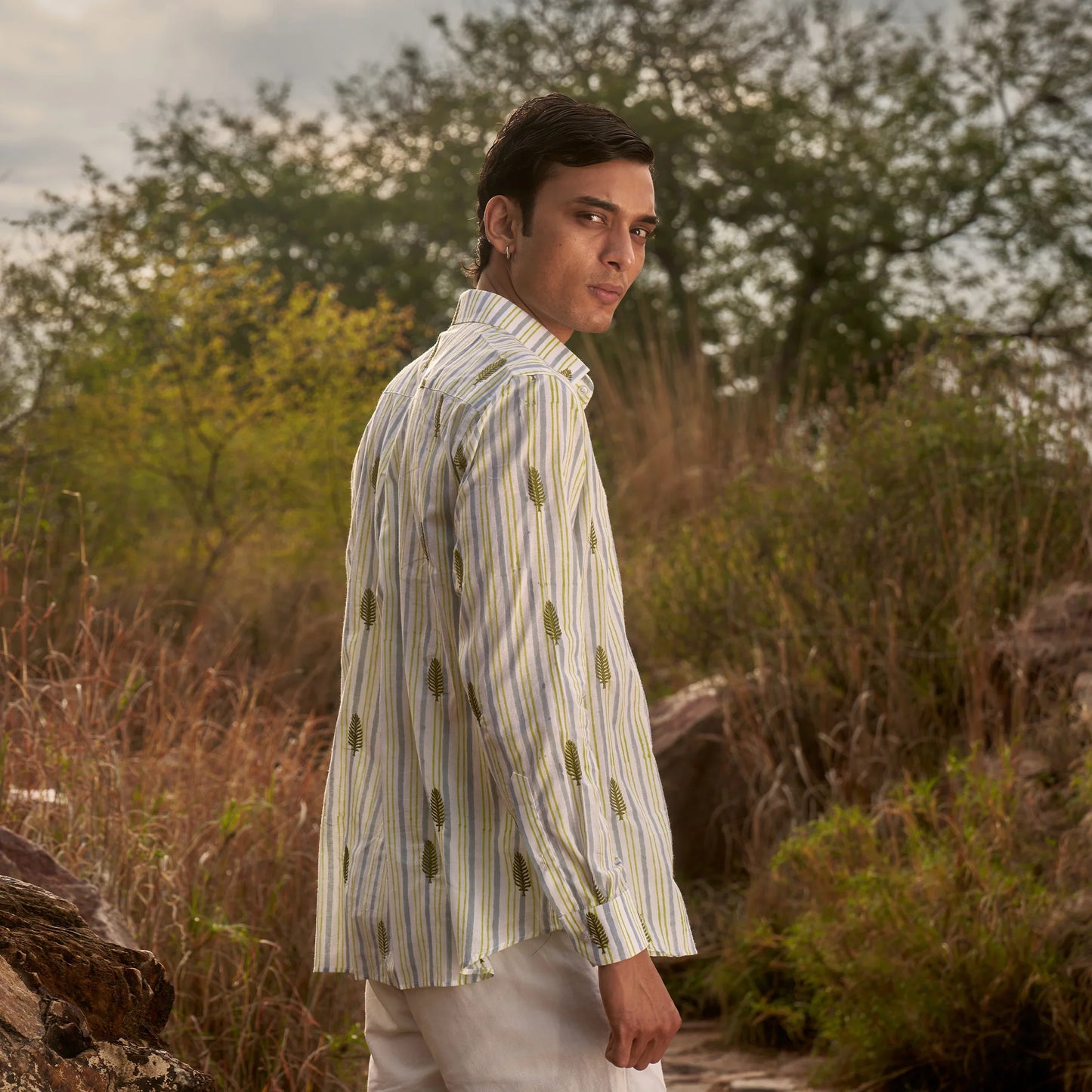 Patram Striped Shirt