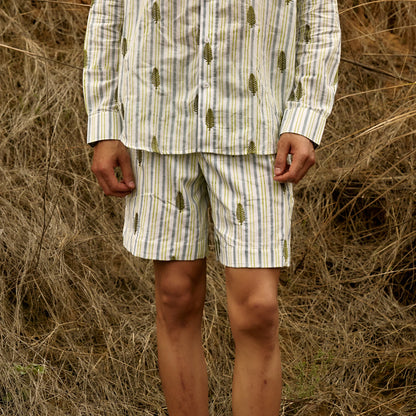 Patram Striped Shorts
