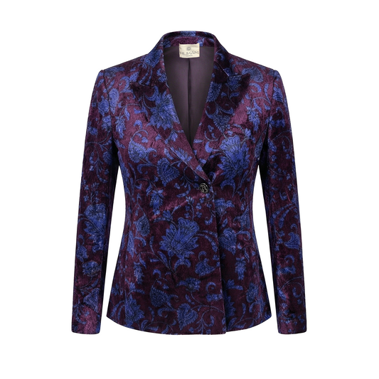 FIROZ VELVET BLAZER